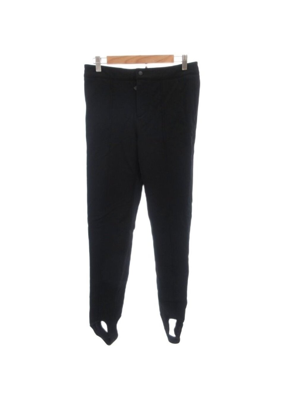 Moncler Pants Trousers Logo 42 Black